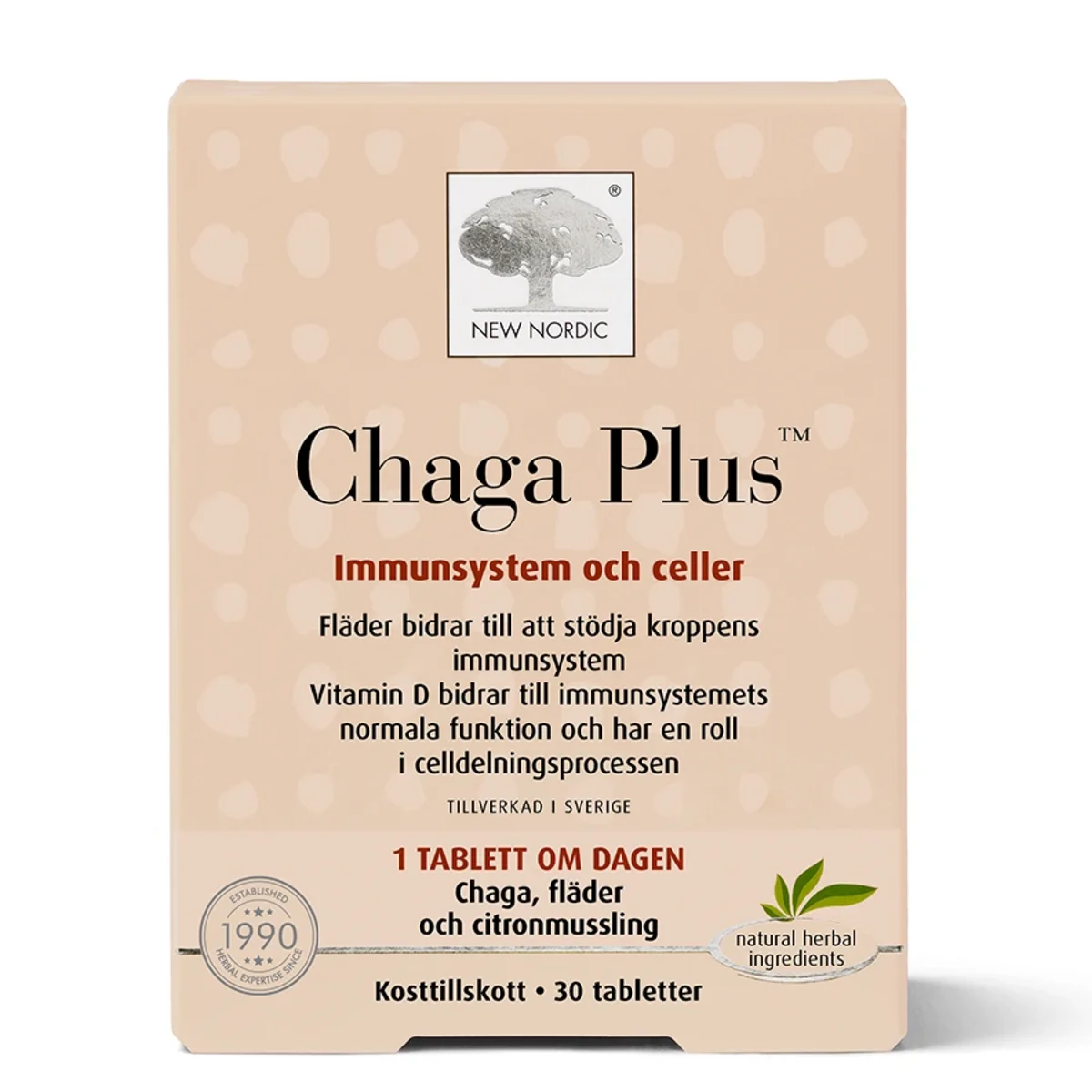 New Nordic Chaga Plus 30 st