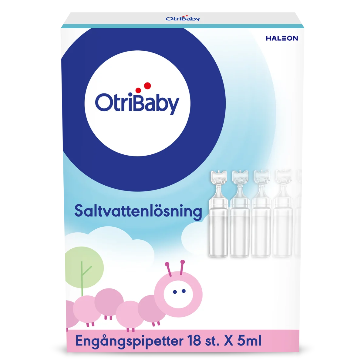 OtriBaby Saltvattenlösning 18 st engångspipetter