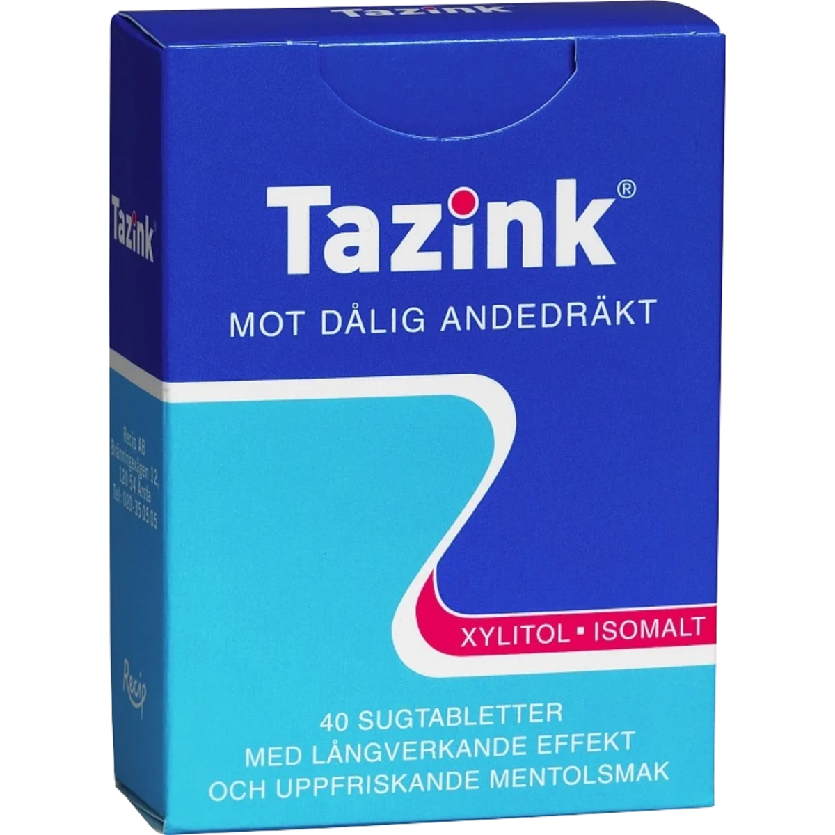 Tazink sugtablett 40 st