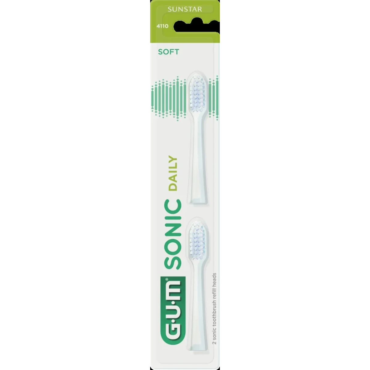GUM Sonic VIT Utbytesborstar 2st
