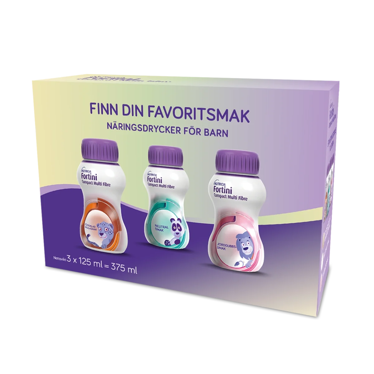 Fortini Compact Multi Fibre Startpaket, 3x125 ml