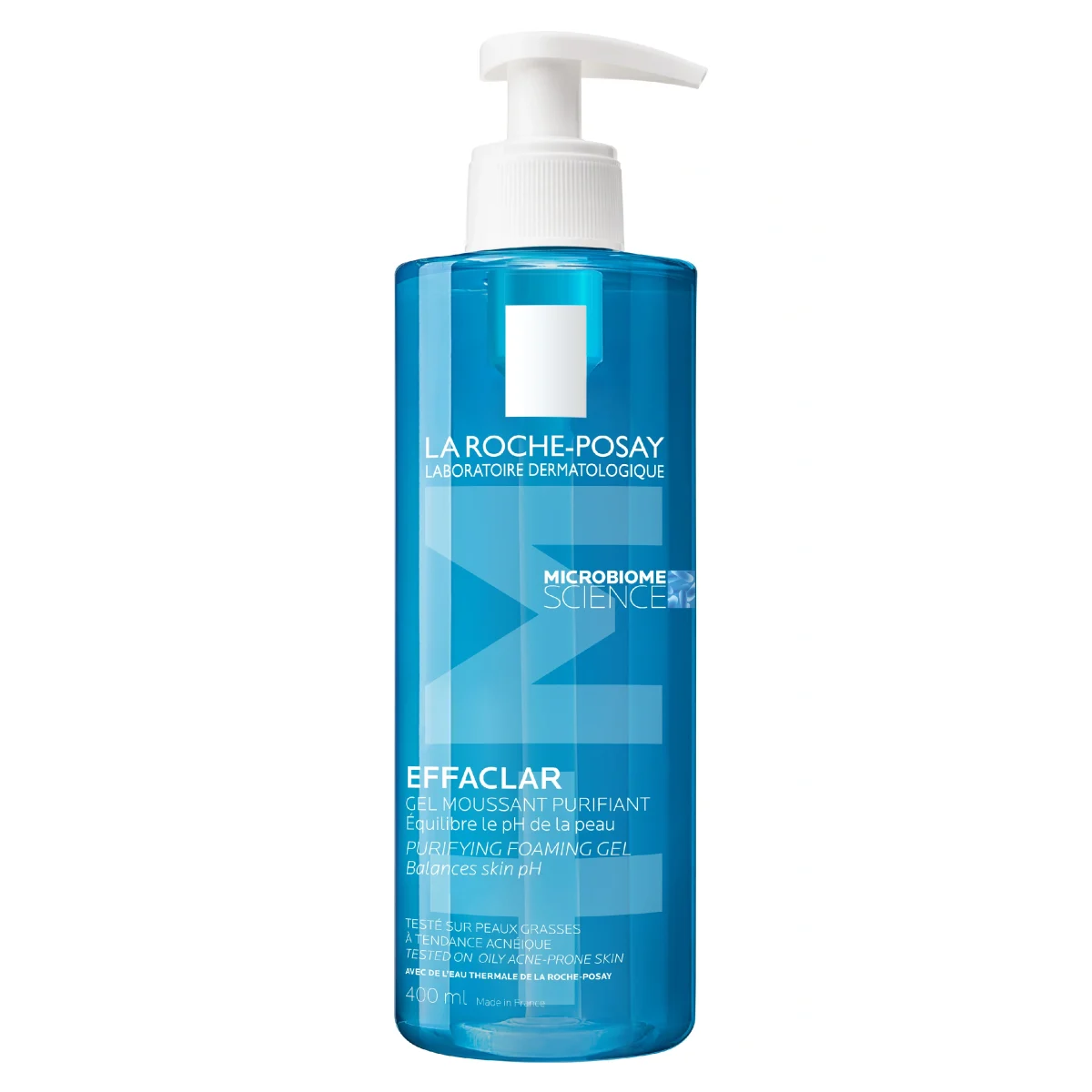 La Roche-Posay Effaclar Cleansing Gel+M Pump 400 ml