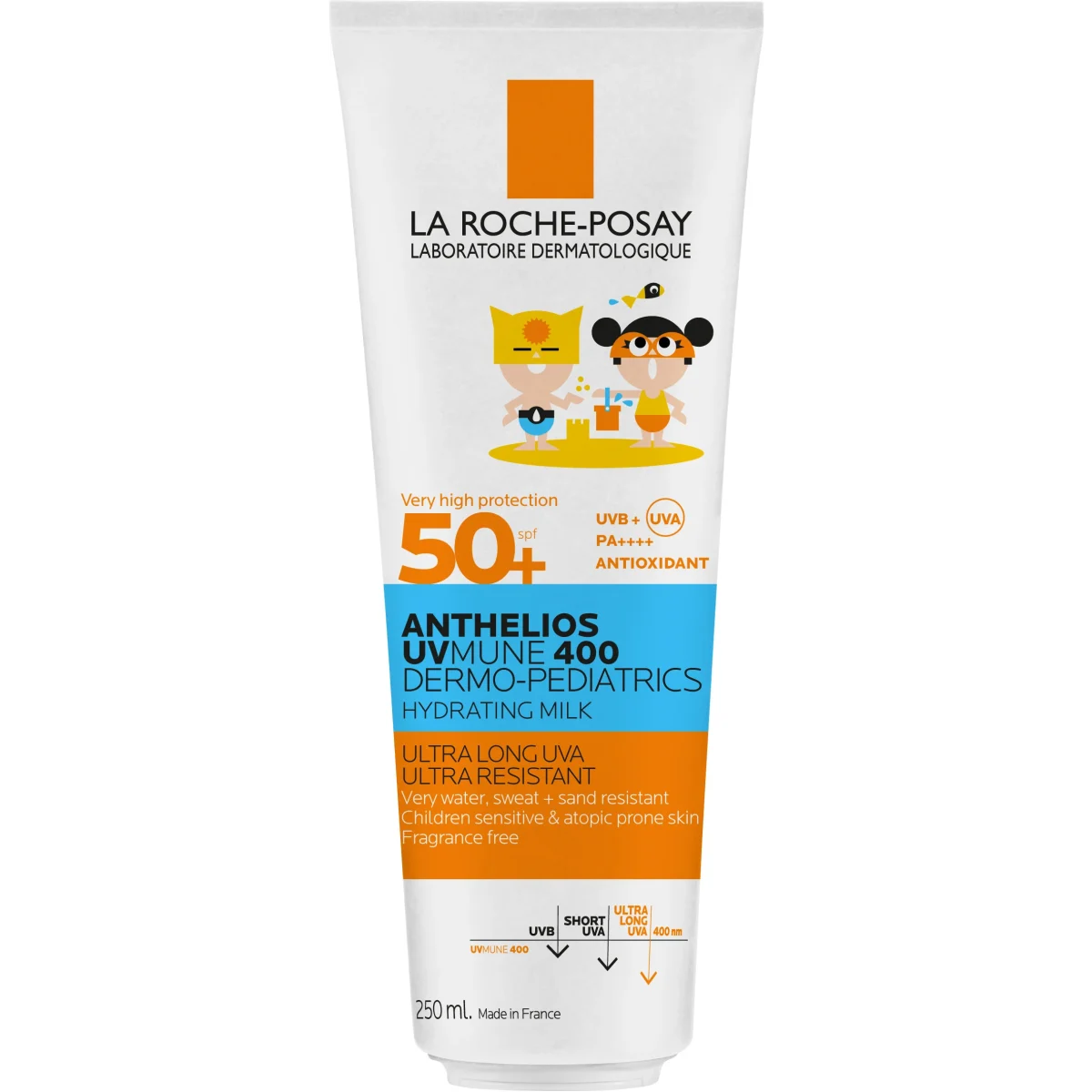 La Roche-Posay Anthelios Kids UVMUNE milk paper tube spf50+,  250 ml