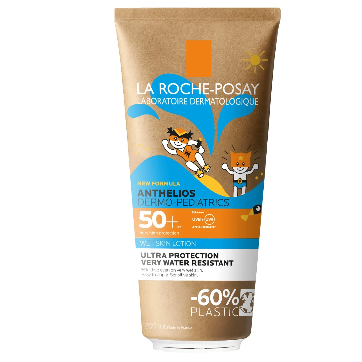 La Roche-Posay Anthelios Kids Wetskin SPF 50+, 200 ml