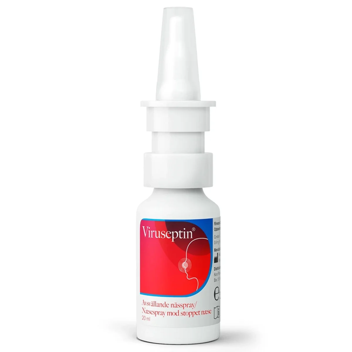 Viruseptin Avsvällande Nässpray Mot Nästäppa 20 ml