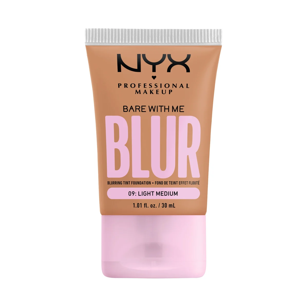 NYX Professional Makeup Bare With Me Blur Tint Foundation 30 ml 09 Light Medium