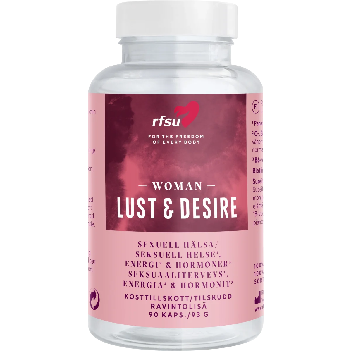 RFSU Lust & Desire Woman 90 kapslar