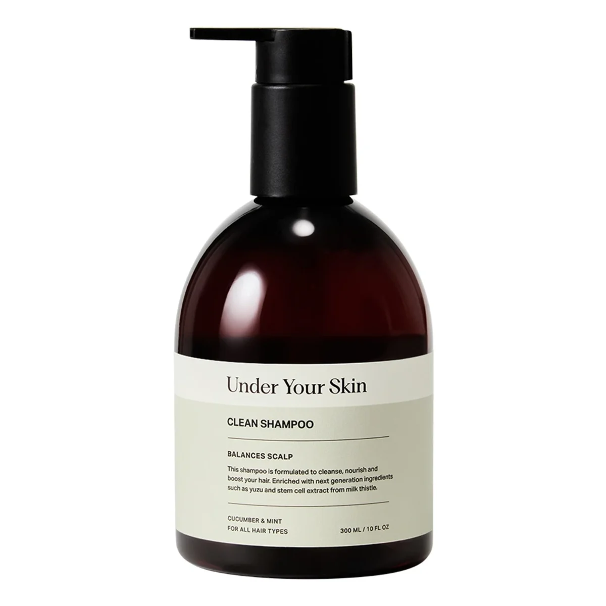 Under Your Skin Clean Shampoo 300ml