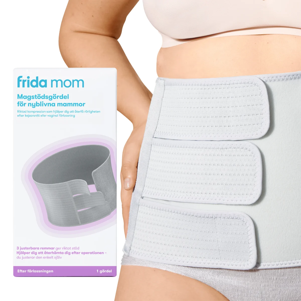 Frida Mom Magstödsgördel för nyblivna mammor
