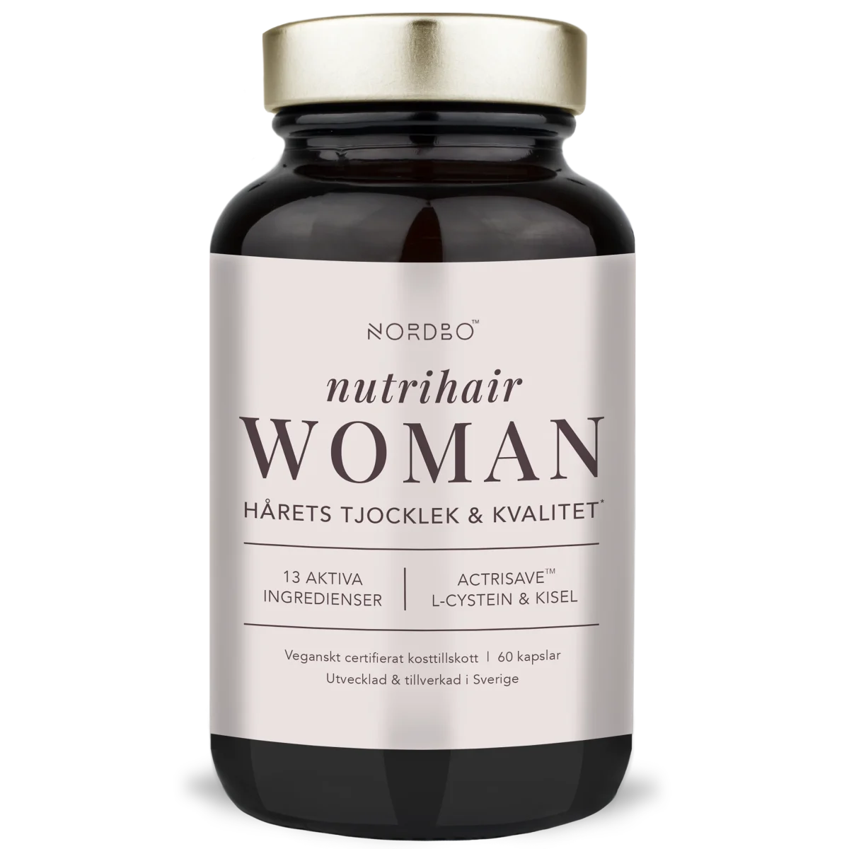 Nordbo Nutrihair Woman 60 kapslar