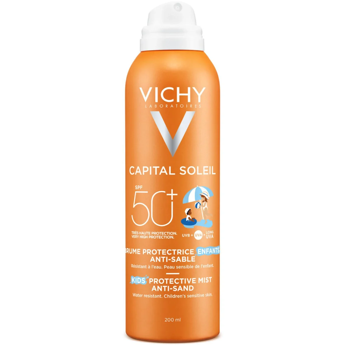 Vichy Capital Soleil Anti Sand Mist Kids SPF50+, 200 ml