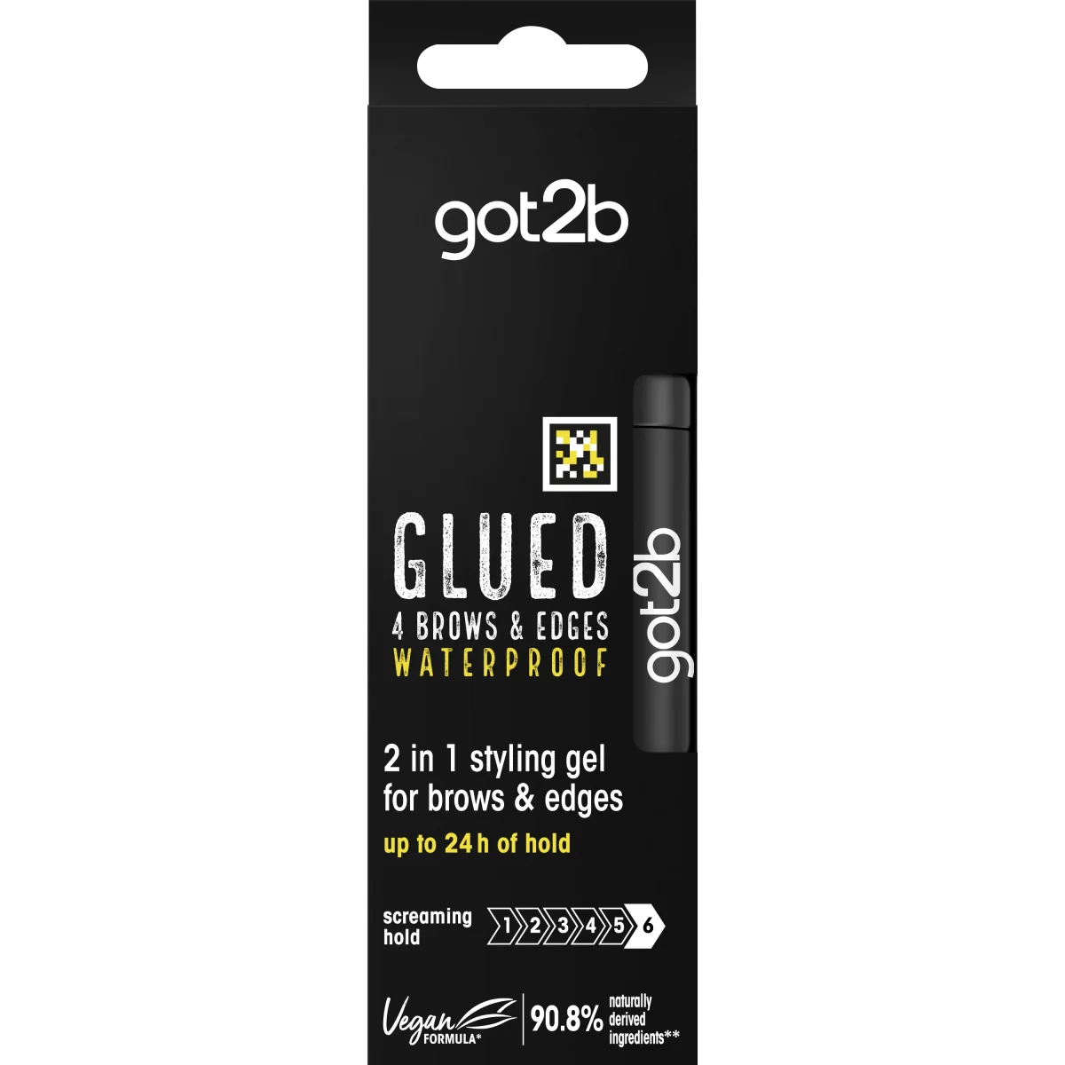 Schwarzkopf got2b Glued 4 Brows & Edges Vattenfast Gel 16 ml