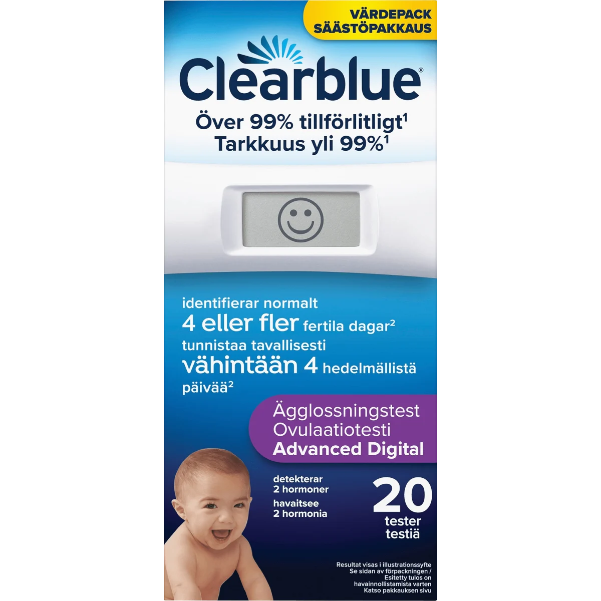 Clearblue Advanced Ägglossningstest 20 st