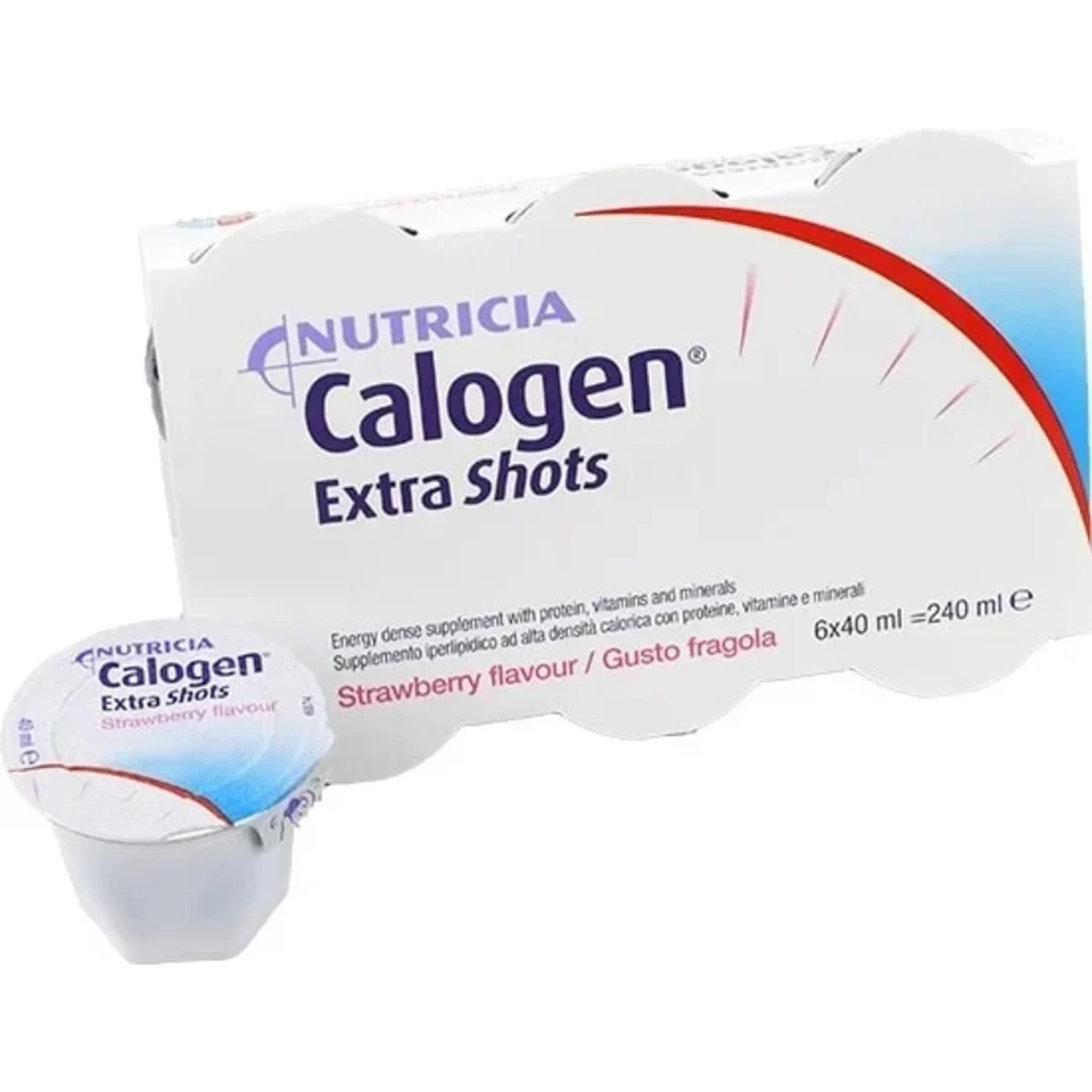 Calogen Extra Shots Jordgubb 6x40 ml