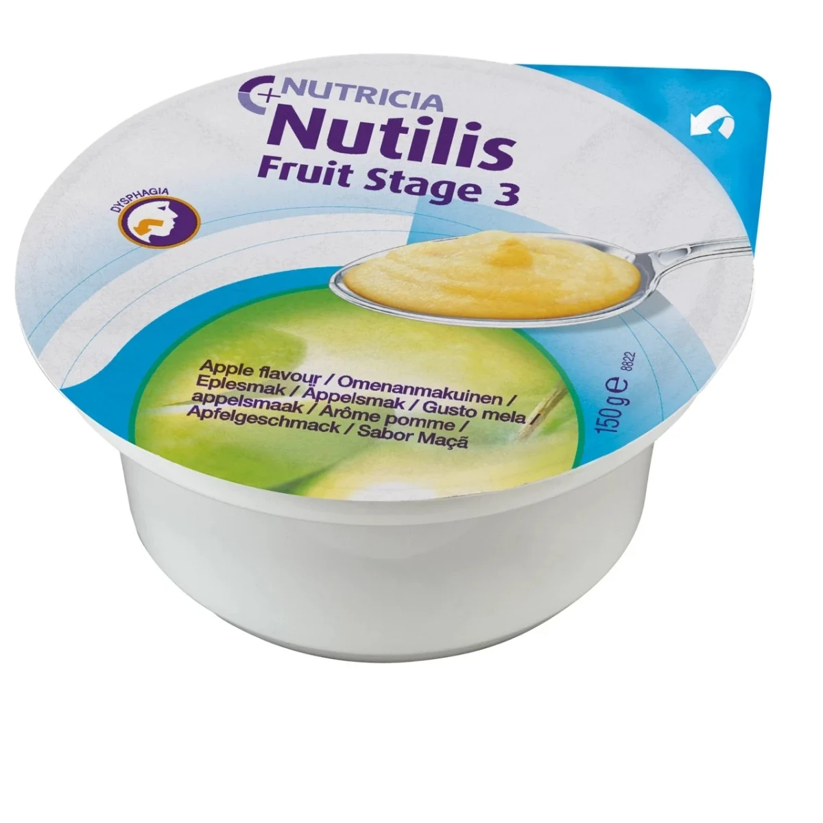 Nutilis Fruit Steg 3 Äpple 3x150 g