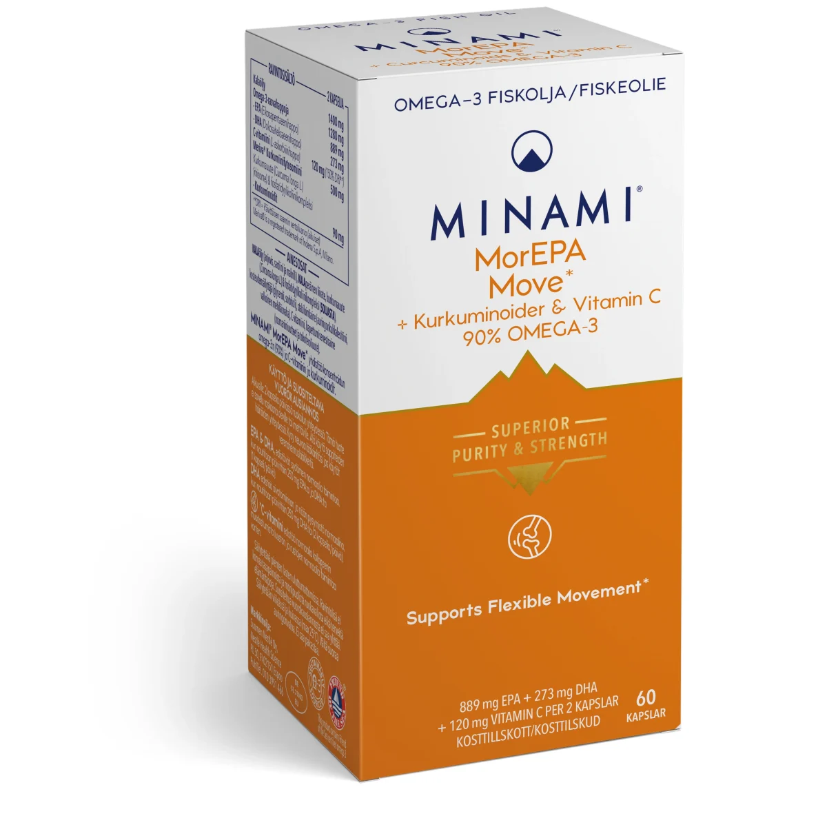 Minami MorEPA Move Omega-3 90% 60 st