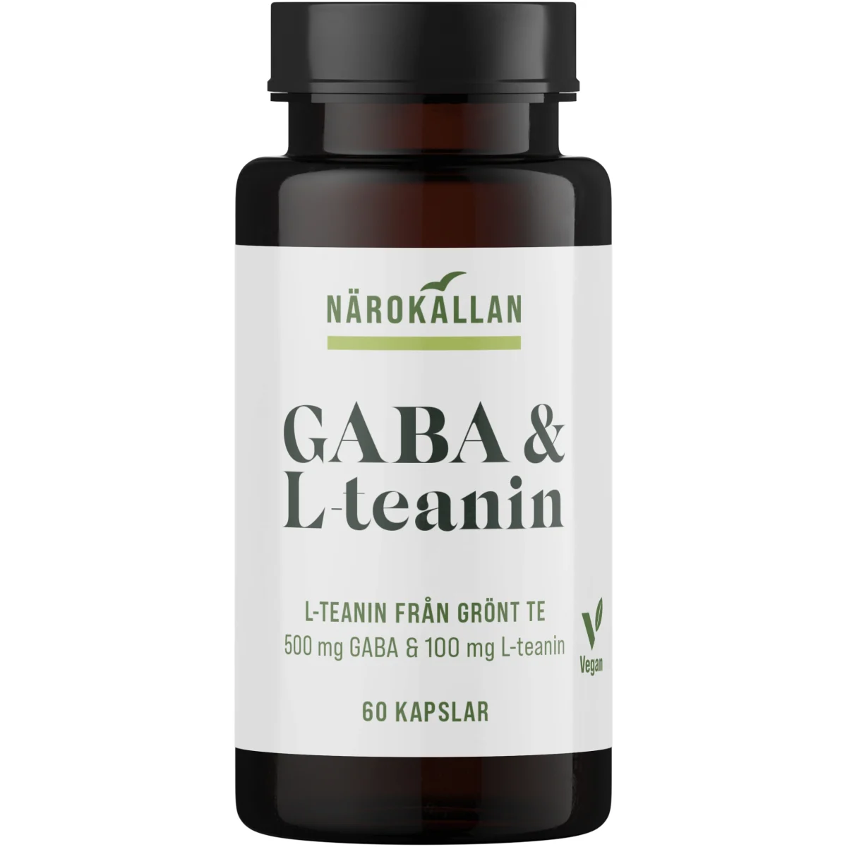 Närokällan GABA & L-teanin 60 kapslar