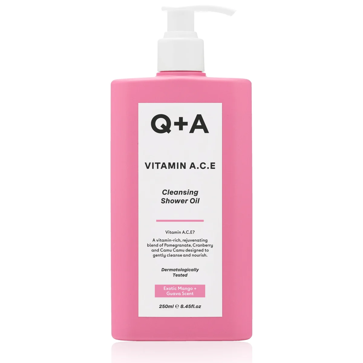 Q+A Vitamin A.C.E. Shower Body Oil 250 ml