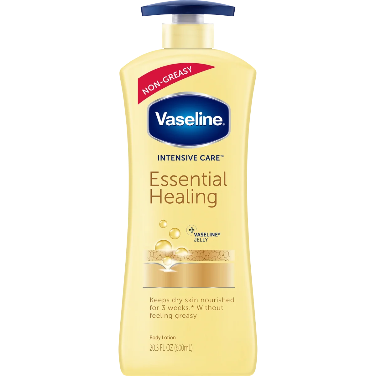Vaseline Hudlotion Essential Healing 600 ml