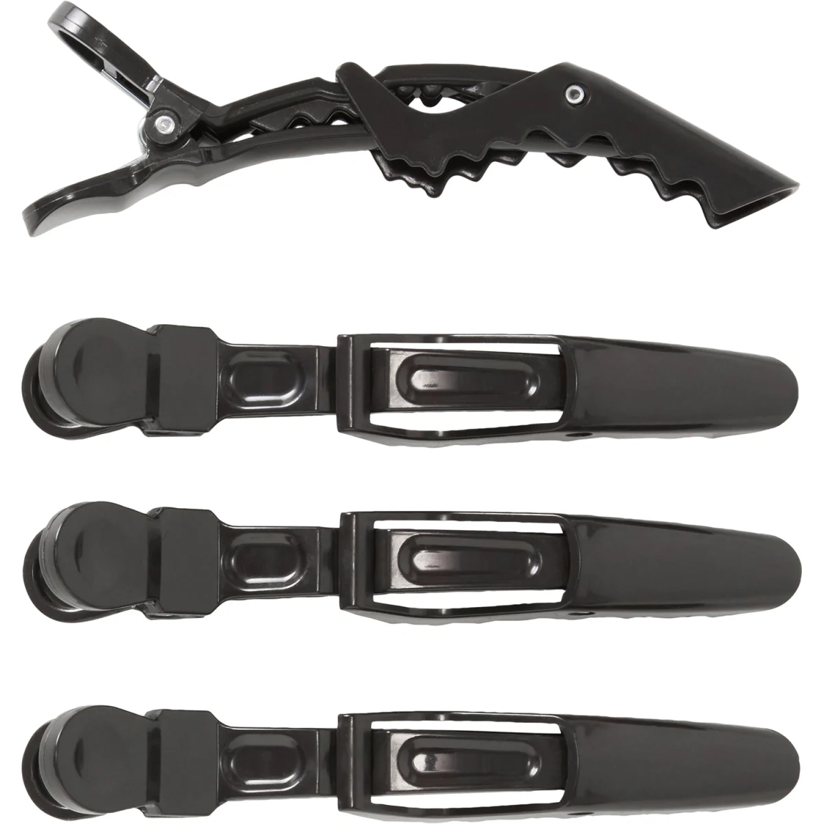 Soft Spell Hair Clip Crocodile 4-pack