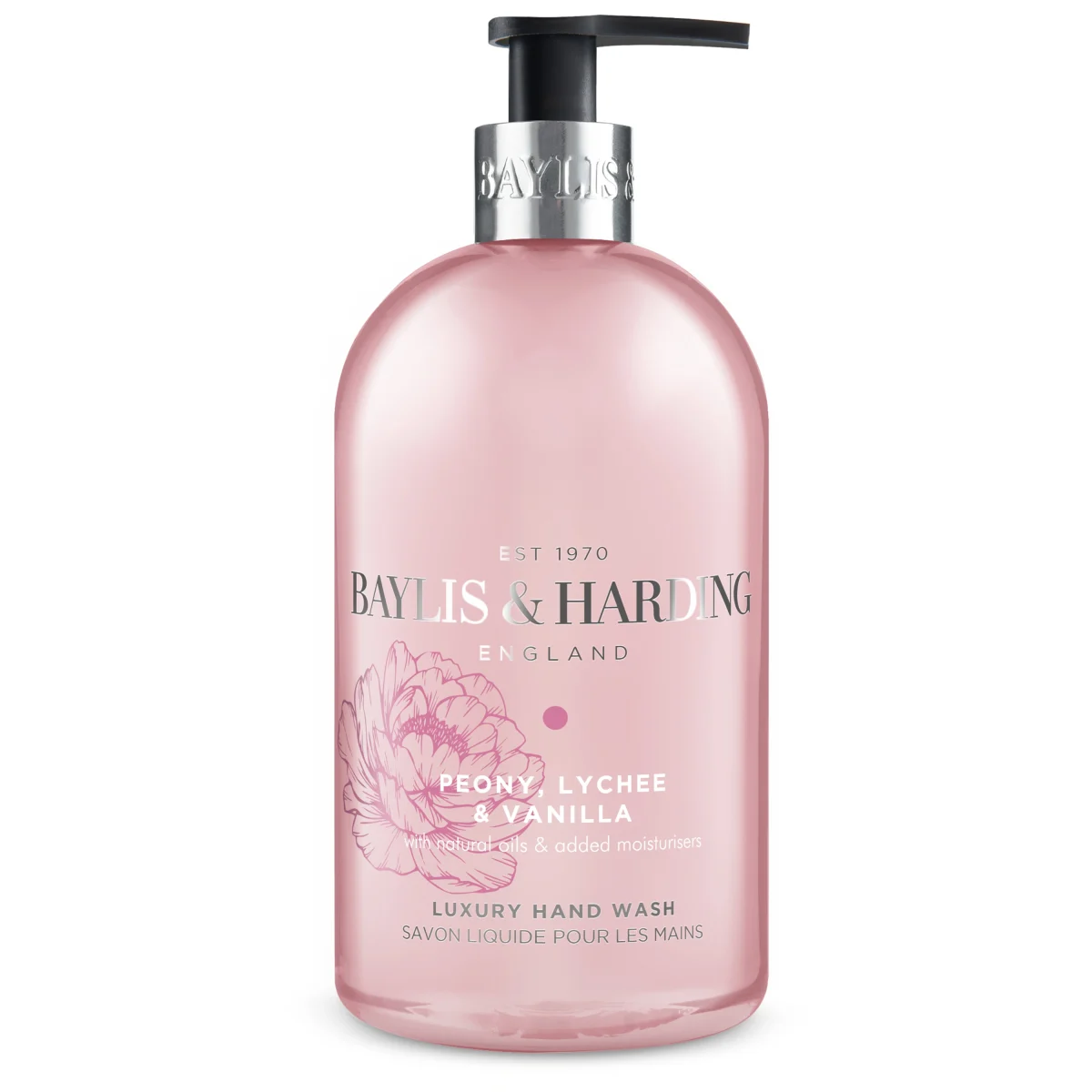 Baylis & Harding Signature Peony, Lychee & Vanilla Hand Wash 500 ml