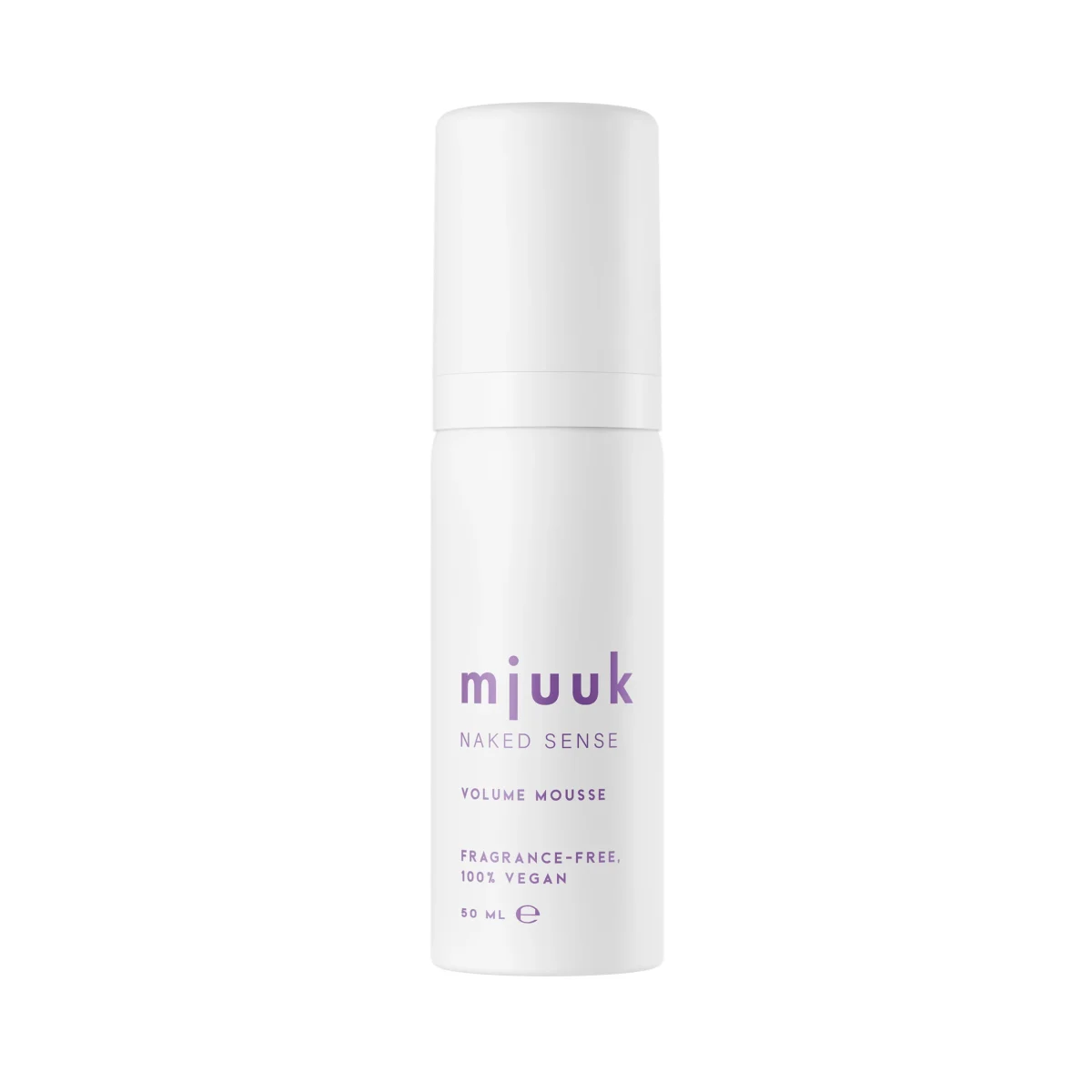 Mjuuk Naked Sense Fragrance-Free Volume Mousse 50 ml