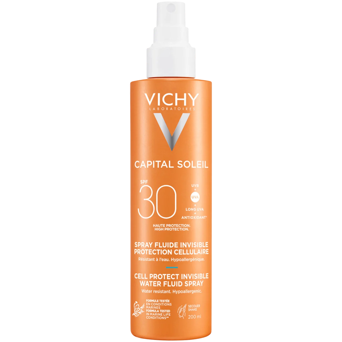 Vichy Capital Soleil Cell Protect UV Spray SPF 30, 200 ml