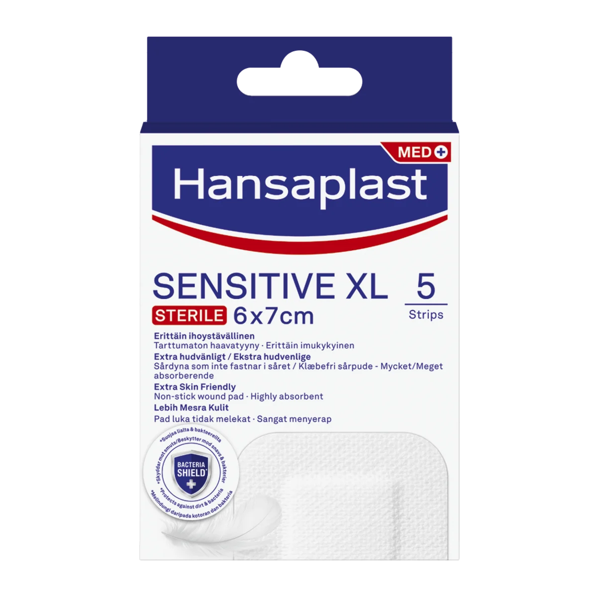 Hansaplast Sensitive XL Strips 5 st
