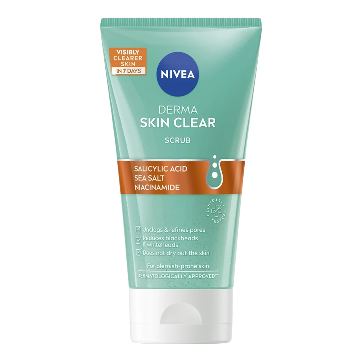 NIVEA Derma Skin Clear Anti-Blemish Scrub 150 ml