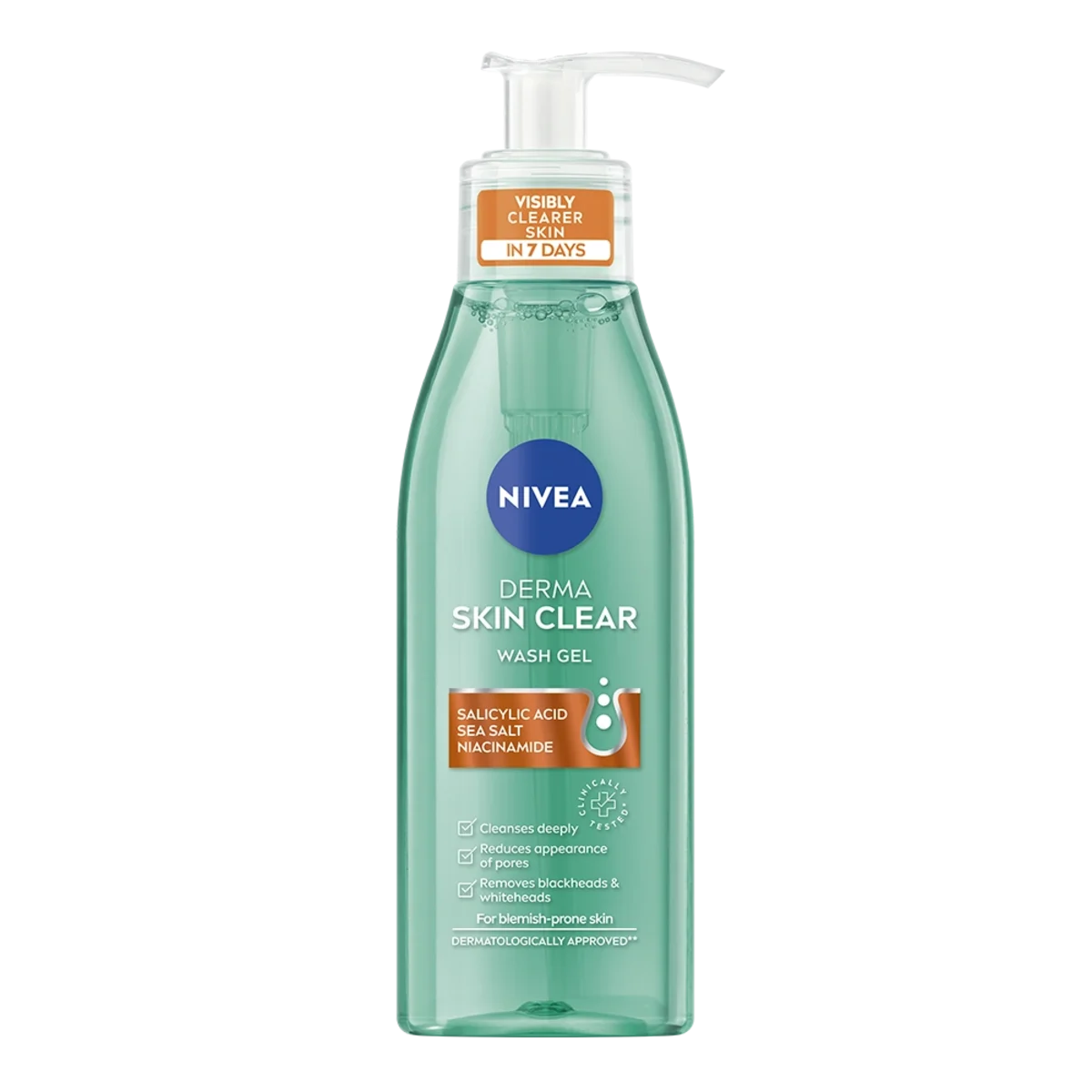 NIVEA Derma Skin Clear Wash Gel 150 ml