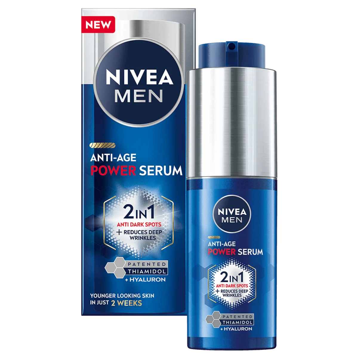 NIVEA MEN Luminous Anti-Age Power 2in1 Serum 30 ml