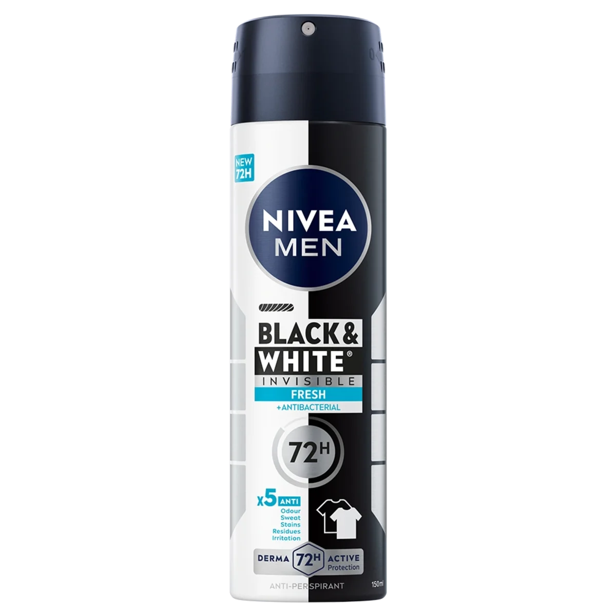 NIVEA MEN Black & White Fresh Spray 150 ml