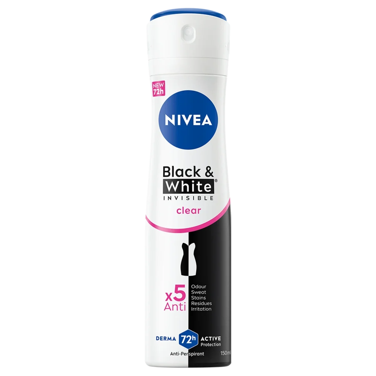 NIVEA Black & White Original Spray 150 ml