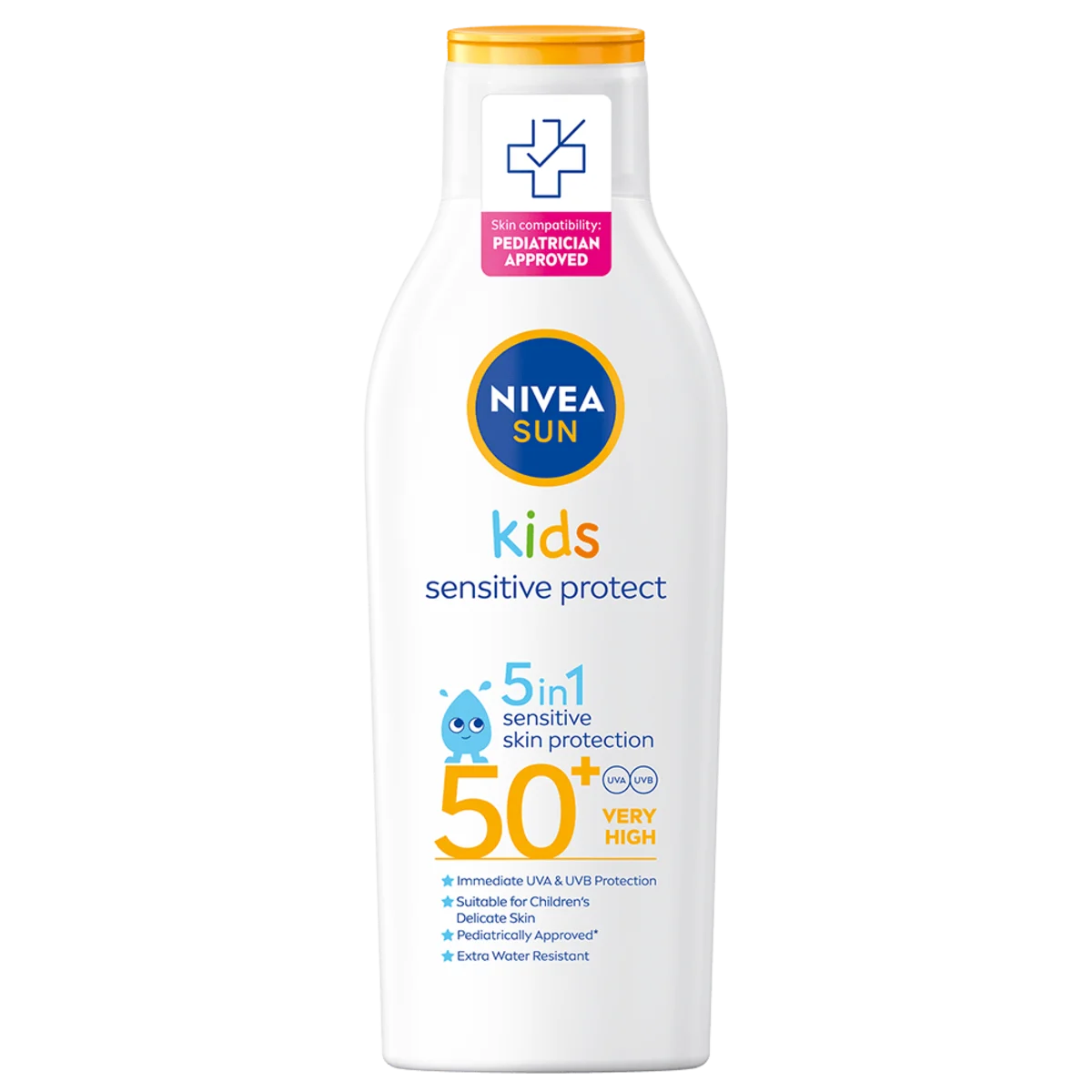 Nivea Sun Kids Sensitive Protect & Play Sun Lotion SPF 50+, 200 ml