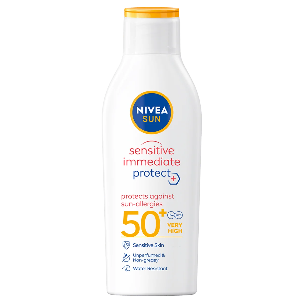 Nivea Sun Sensitive Immediate Protect Sun Lotion SPF 50+, 200 ml