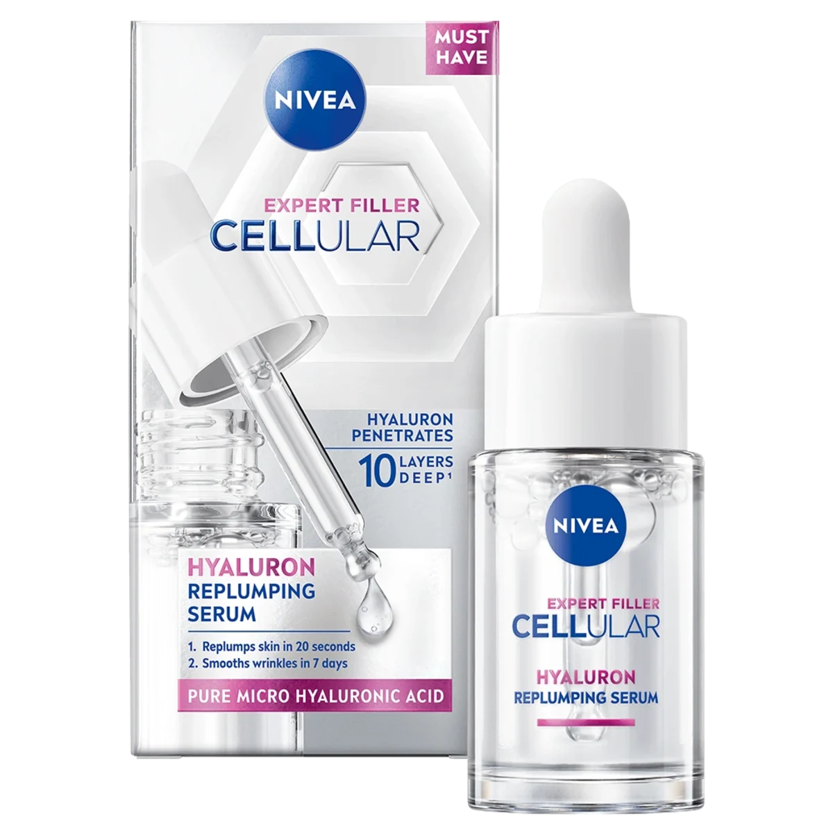 Nivea Cellular Expert Filler Hyaluron Replumping Serum 15 ml