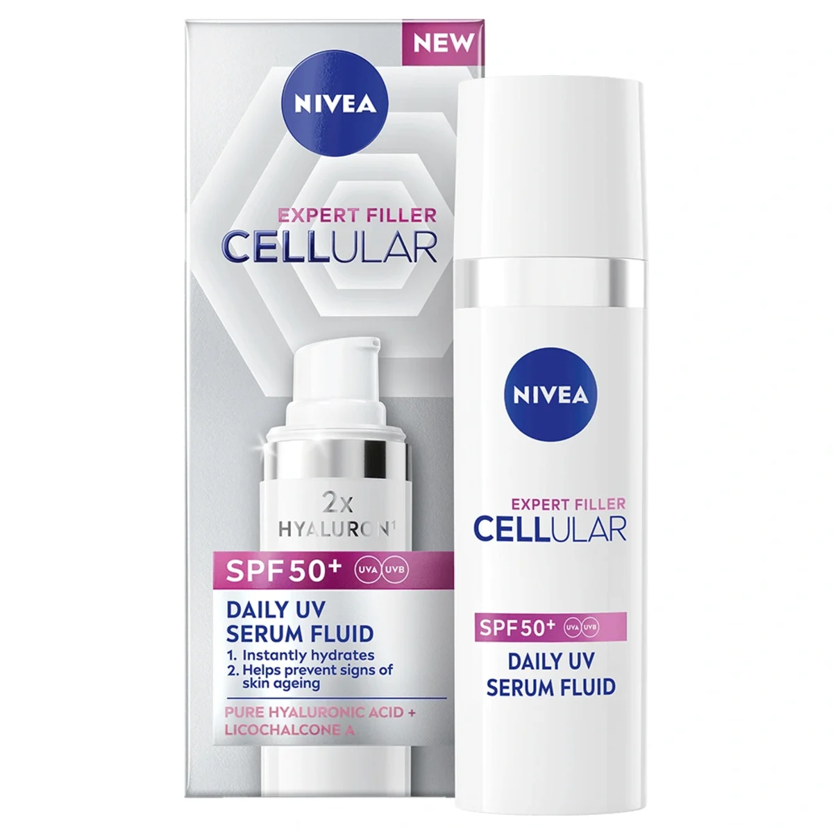 Nivea Cellular Expert Filler Daily UV Serum Fluid SPF 50, 30 ml