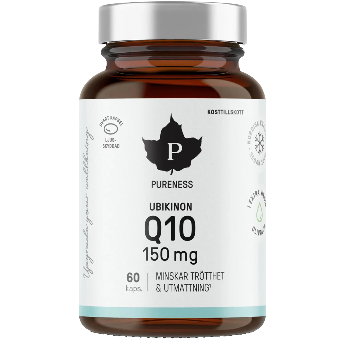 Pureness Q10 Ubikinon 150 mg 60 kapslar