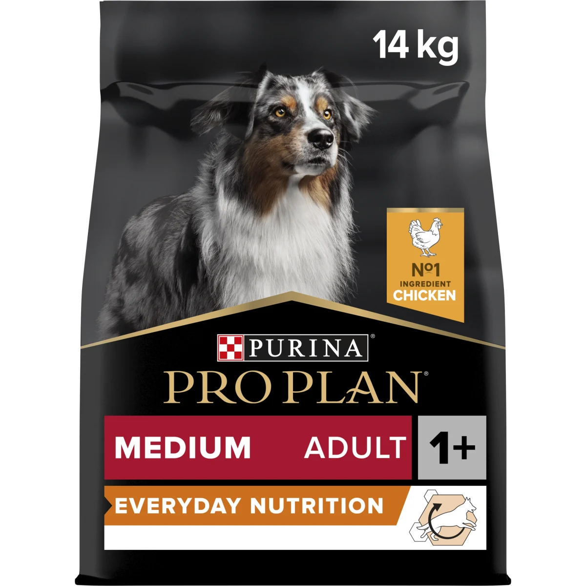 PURINA PRO PLAN Medium Adult Everyday Nutrition Torrfoder Hund 14kg