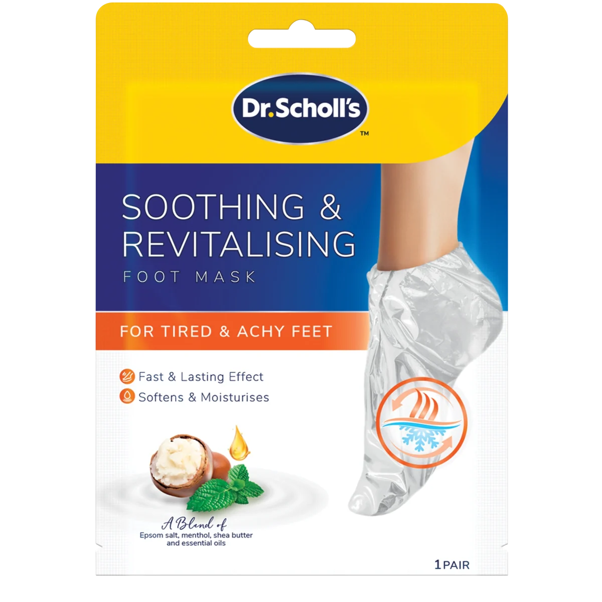 Scholl Soothing and Revitalising Foot Mask