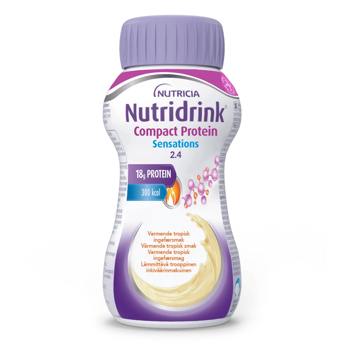 Nutridrink Compact Protein Sensations Värmande Tropisk 4 x 125 ml