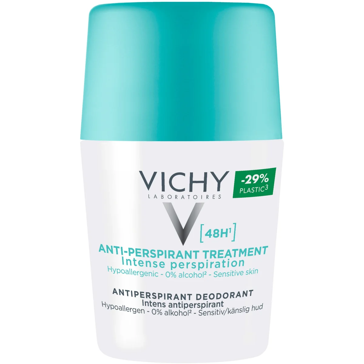 Vichy antiperspirant deodorant 48h parfymerad roll-on 50 ml