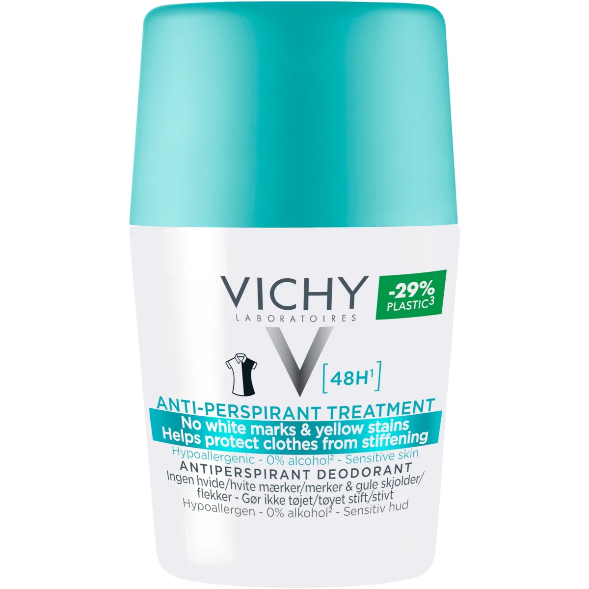 Vichy No Trace 48h antiperspirant deodorant 50 ml