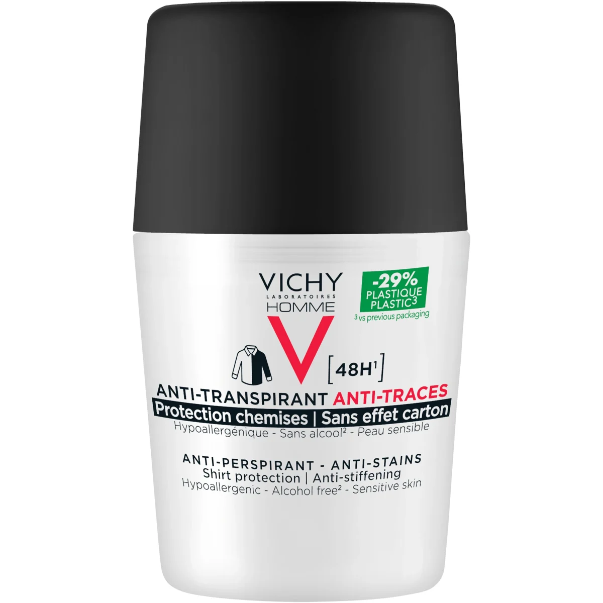 Vichy Homme Anti-stains 48h 50 ml
