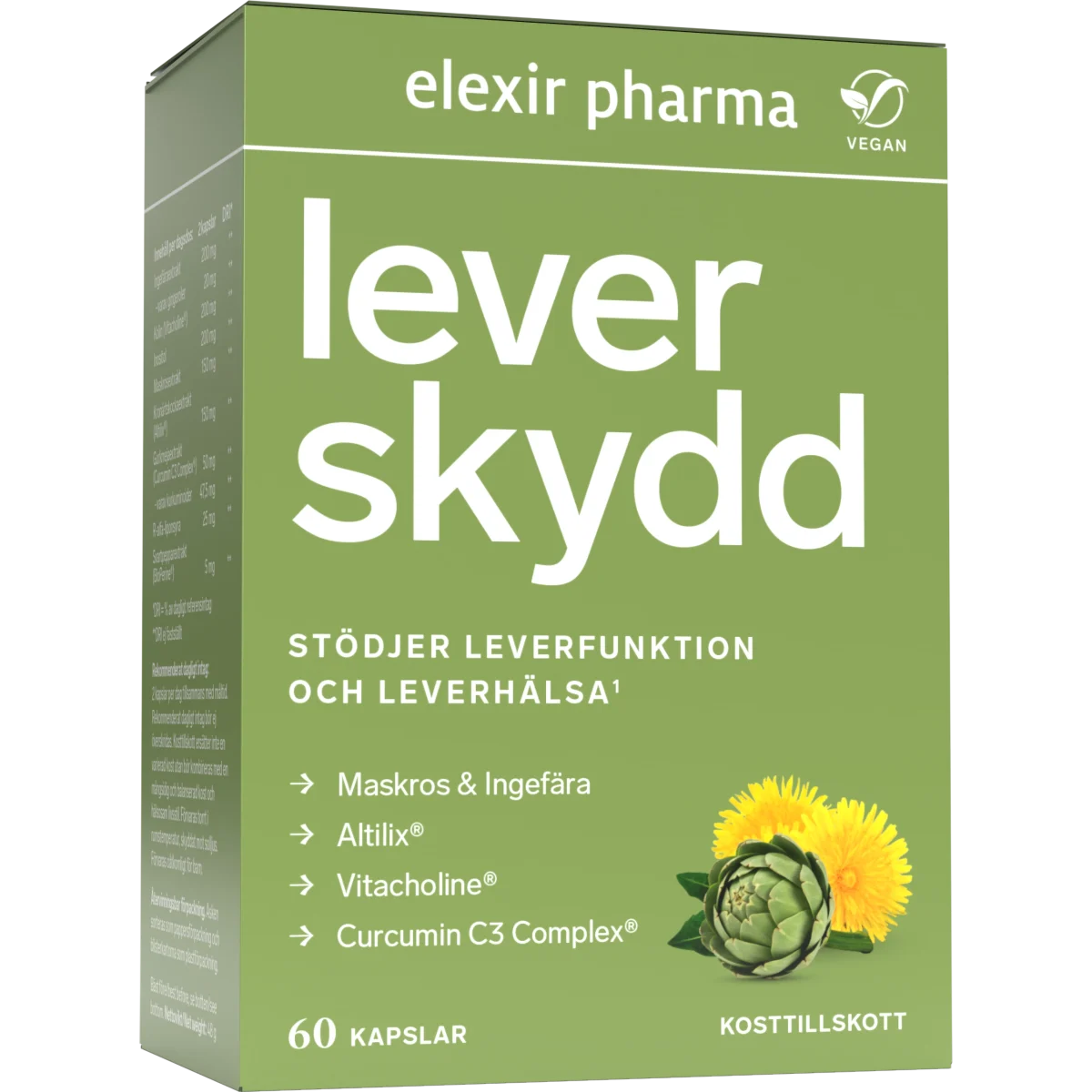 Elexir Pharma Leverskydd 60 st