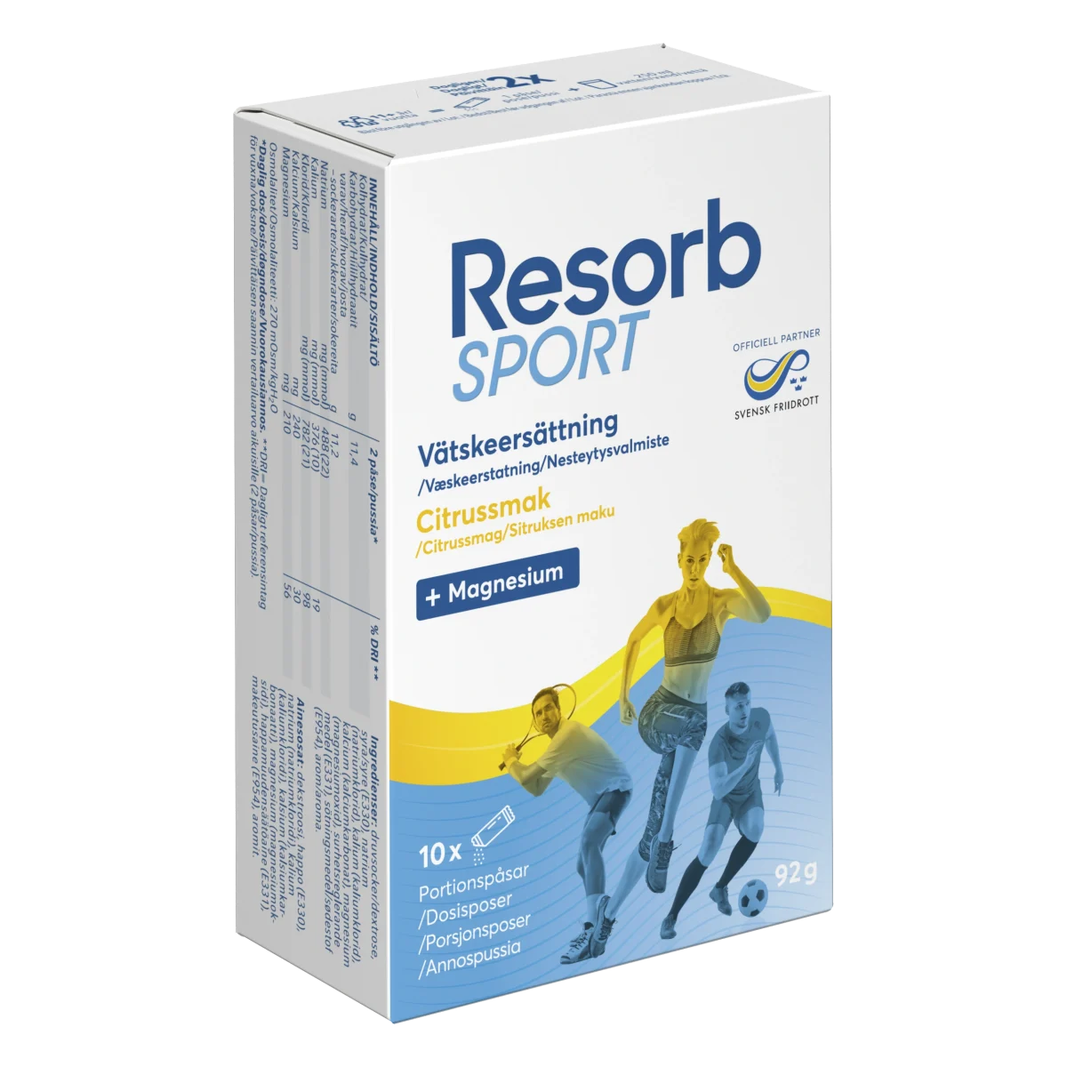 Resorb Sport 10 dospåsar
