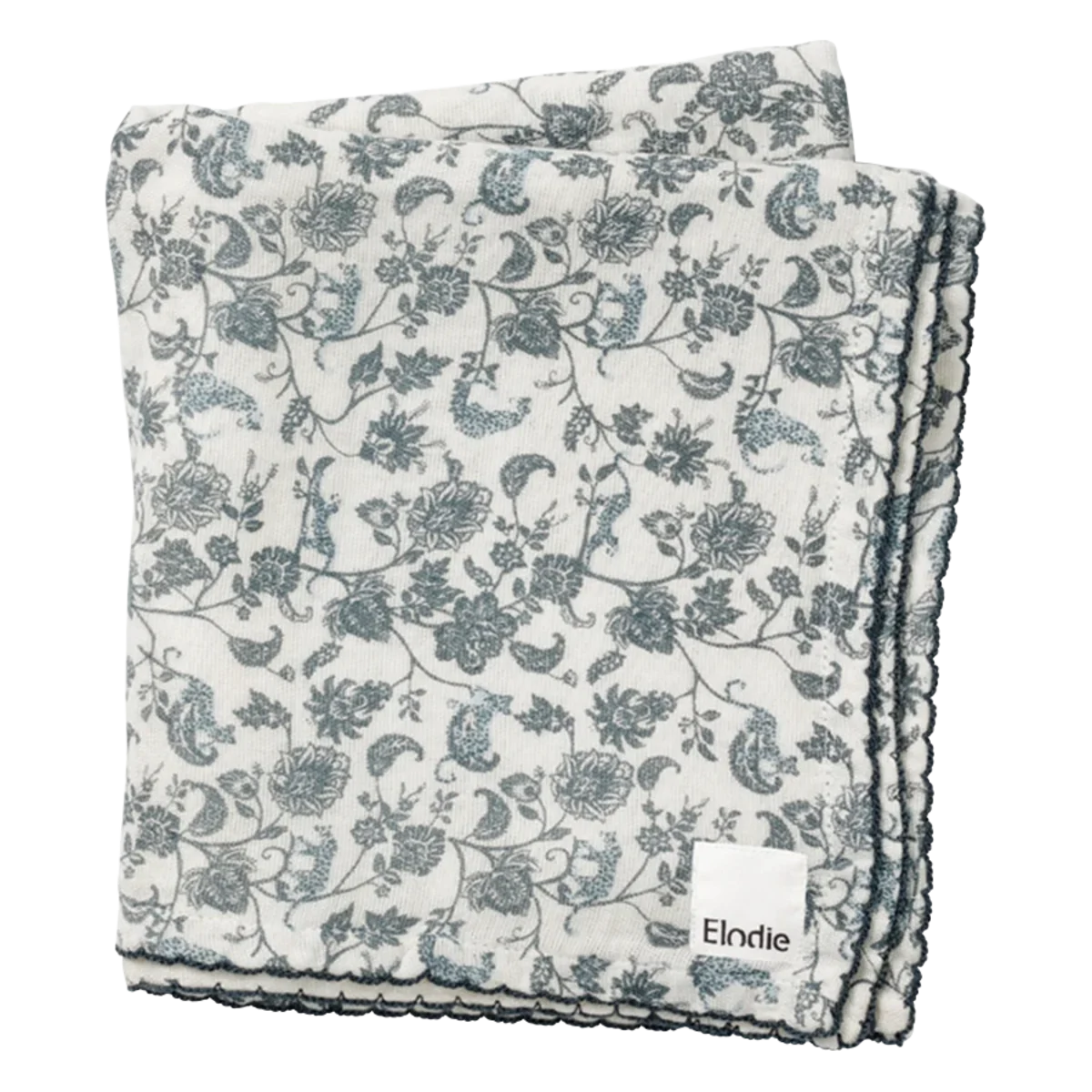 Elodie Bamboo Muslin Blanket Garden Leo Toile