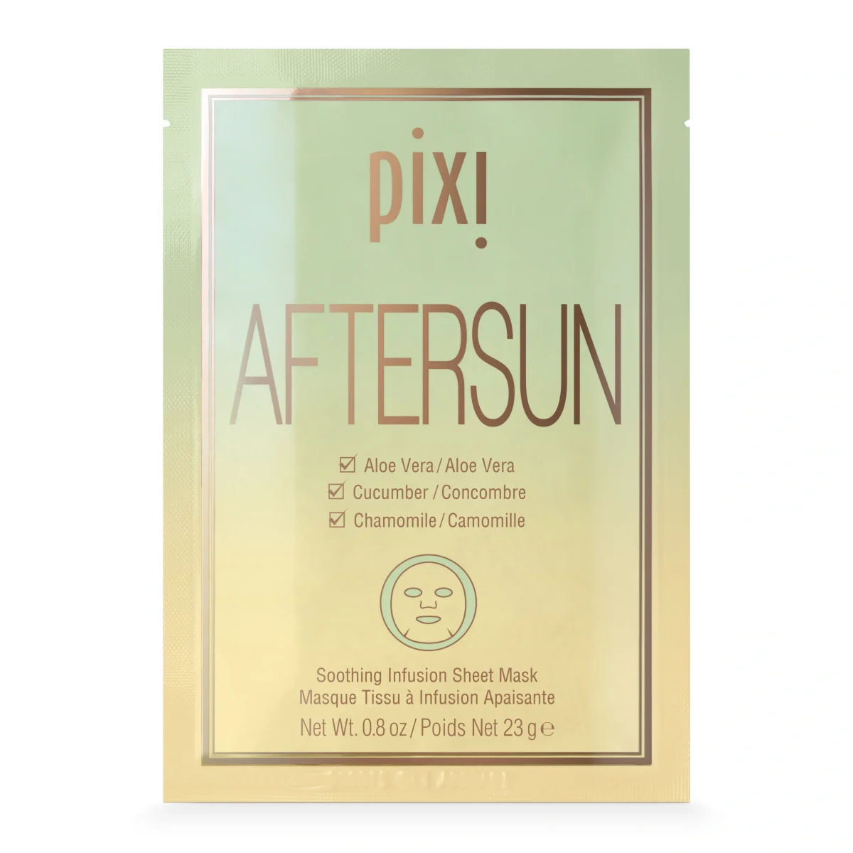 Pixi AfterSun Sheet Mask 3x23 g