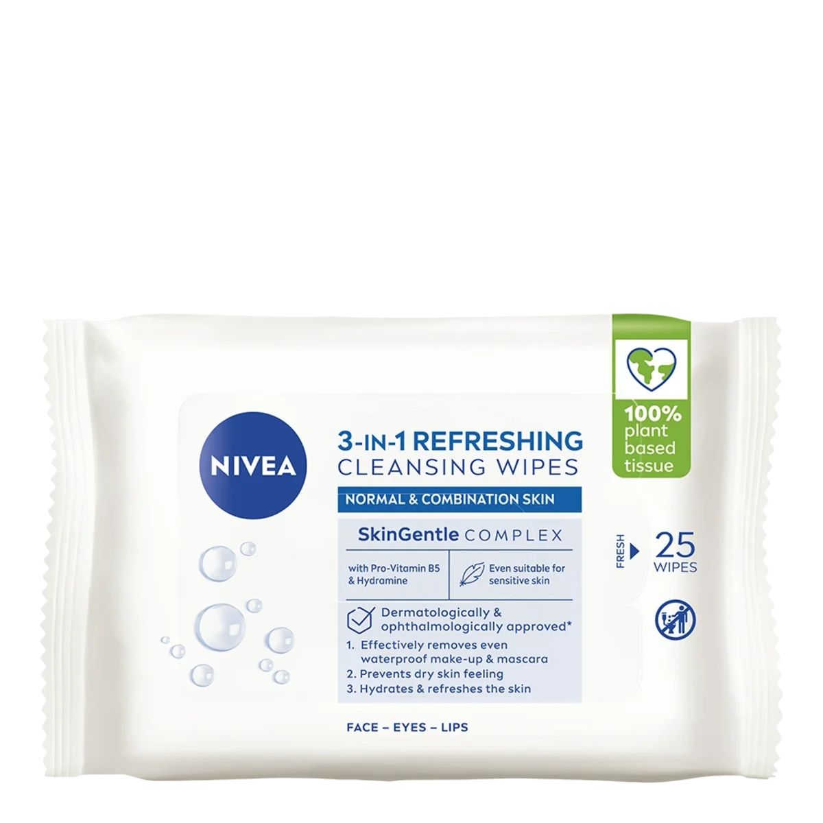 Nivea Refreshing Cleansing Wipes 25 st