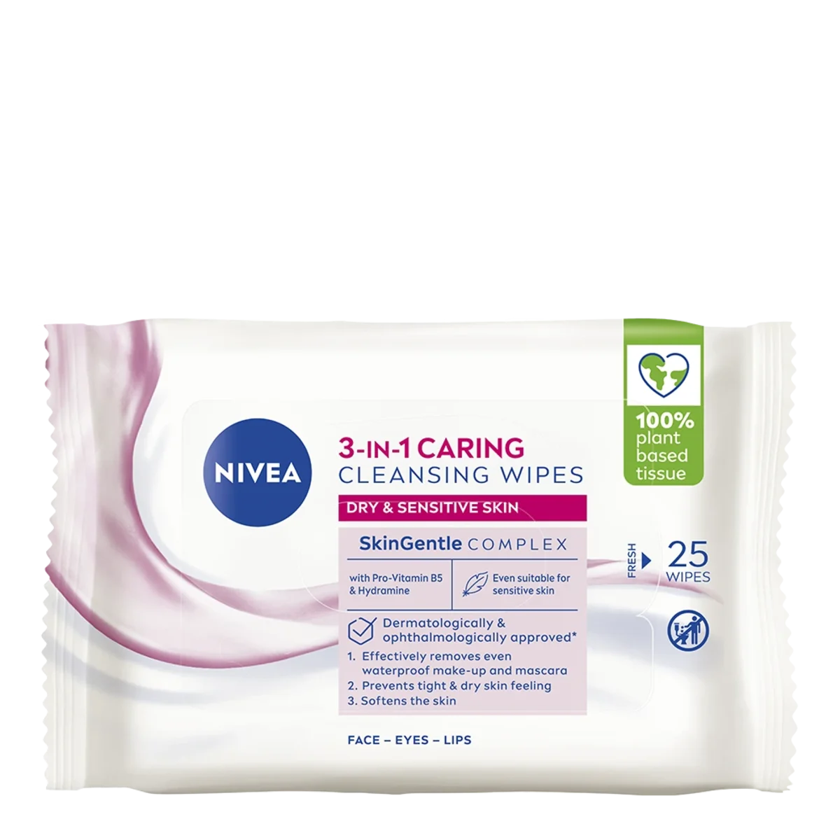 Nivea Daily Essentials Gentle Cleansing Wipes 25 st